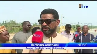 EDHA Speaker Blessing Agbebaku Inspects Roads, Highlights Old Avbiosi Road Concern