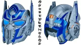 TRANSFORMERS THE LAST KNIGHT MOVIE OPTIMUS PRIME VOICE CHANGER HELMET COOL SOUNDS ONE STEP CHANGERS