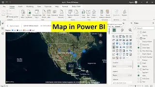 Power BI Tutorial for Beginners | How to Create and Use Maps in Power BI |  Power BI