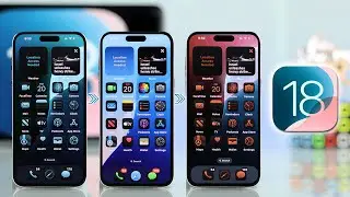 iOS 18: How to Change App icon Color!