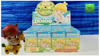 Dimoo Animal Kingdom Pop Mart Blind Box Figure Collection Unboxing Review