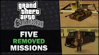 GTA San Andreas - Five Cut Missions - Feat. SWEGTA [Beta Analysis]