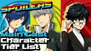 Persona 3/4/5 Main Cast Character Tier List