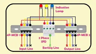 3 phase spd connection diagram