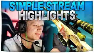 CS:GO - Best of s1mple (Stream Highlights, AWP & Deagle GOD)