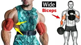 6 BEST Exercises for WIDER Biceps