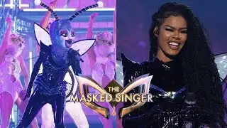 The Masked Singer - Teyana Taylor / Firefly - All Performances and Reveal