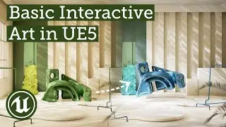 Add Basic Interactions to your 3D Art in Unreal Engine 5 (Blueprints)