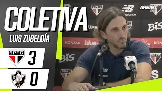 COLETIVA LUIS ZUBELDÍA | AO VIVO | São Paulo x Vasco - Brasileirão 2024