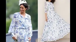 Get the Look for Less Meghan Markle's Boho Chic Wedding Guest Dress