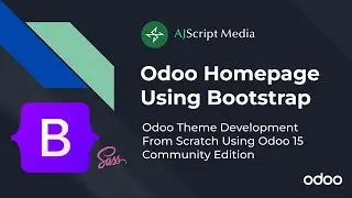 Odoo Homepage Using Bootstrap | Odoo Theme Development Tutorial From Scratch (Part 3)