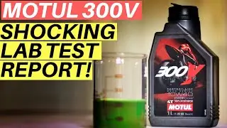 MOTUL 300V LAB TEST WILL SURPRISE YOU SYNTHETIC ENGINE OIL MOTUL 300V VS CASTROL POWER1 RACING 10W40