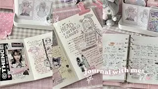 journal with me for a week ☆ doodles and scrapbook (real time, no music)