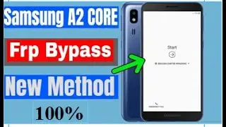 Samsung A2 Core Frp Bypass Reset Google Account Lock  No Sim Pin  No Calling Tool New