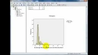 SPSS Tutorials: Describing and Visualising a Single Continuous Variable