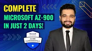 How to pass Azure Fundamentals AZ-900 certification in 2 days | AZ900 complete roadmap