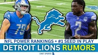 Detroit Lions Rumors: Lions RISE In NFL Power Rankings, Top Playoff Seed In Play + Dan Campbell