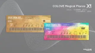 COLOVE Products - Pianos X1 (Colorful and Sirena / Update 2.1)