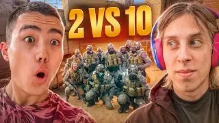 🤯 2 ЧИТЕРА vs 10 ИГРОКОВ в CS2! ft. @oblome