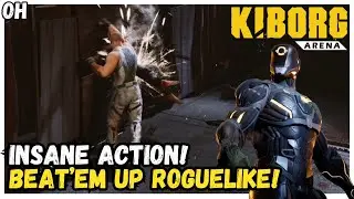 INSANE Beat'Em Up Action Roguelike! Kiborg Arena!