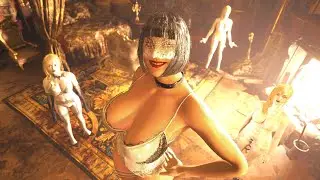 Resident Evil 8 Village - Lace Dimitrescu Mod Gameplay