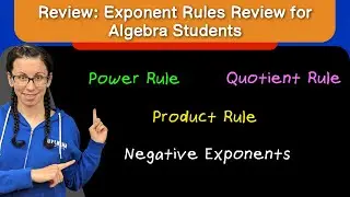 Review: Exponents Rules