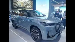 Jaecoo 9 at Shanghai Auto Show