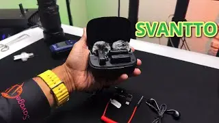 SVANTTO Dual Lavalier Wireless Microphone. Unboxing & Setting up a wireless lavalier microphone