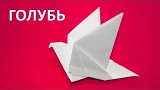 Оригами вместе с нами: Как сложить голубя из бумаги. Игры и поделки для детей