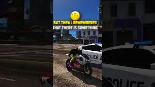 👮‍♂️ Funny way to escape cop chase in GTA 5 #gta5rp #gtagrandrp #gta5grand #gtaonline #cops #police