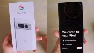 Google Pixel 7 Pro UNBOXING!