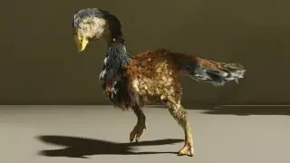 Dinosaur animation  Blender creation steps.