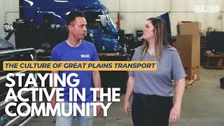 Our Commitment to Staying Active in the Community at Great Plains Transport