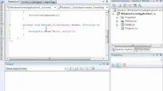 Generating Events in C# and Visual Basic.NET using Visual Studio 2010