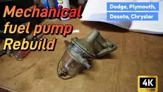 1936-1960 fuel pump rebuild Mopar / Plymouth / Chrysler / Dodge / DeSoto