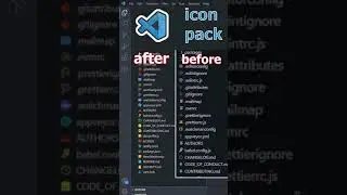 #how to #install #vsCode best #icon pack | #code #programming #shorts