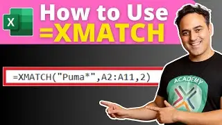 Excel XMATCH Function - The Ultimate Guide