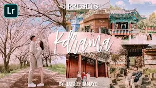 Kdrama Inspired Lightroom Preset | How To Edit Like Korean Drama Kdrama Tutorial | Free DNG & XMP