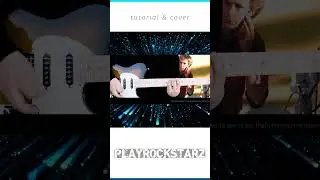 BASKET CASE guitarra ⭐️ COVER & TUTORIAL + TABS #shorts