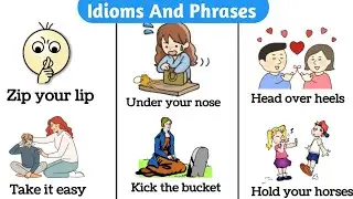 Common idioms and phrases | Idioms And phrases part-3 |  idioms with sentences