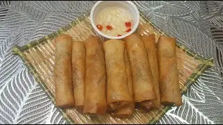 Paano Gumawa ng Crispy Lumpiang Gulay | Easy Vegetable Lumpia Recipe | Vegetable Spring Rolls Recipe