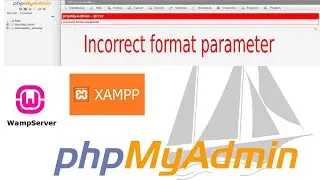 import large sql file || Incorrect format parameter