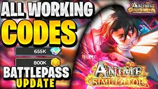 💥*NEW* ALL WORKING BATTLEPASS UPDATE CODES FOR ANIME SIMULATOR! ROBLOX ANIME SIMULATOR CODES