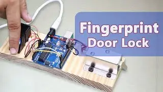 Fingerprint Door Lock using Arduino and Fingerprint Sensor.