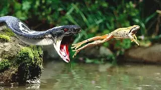 Snake vs Frog 4 hunting episodes!