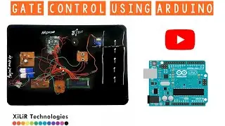 Railway Gate control using ARDUINO | Gate control system for vehicle using servo motor