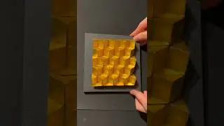 Origami; Stone Board-150(Gold)