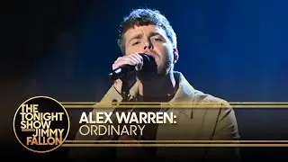 Alex Warren: Ordinary | The Tonight Show Starring Jimmy Fallon