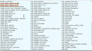 Linux Kernel Parameters