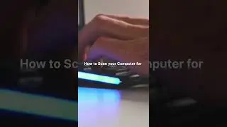 How to Scan your Computer/PC for hard drive error #shorts